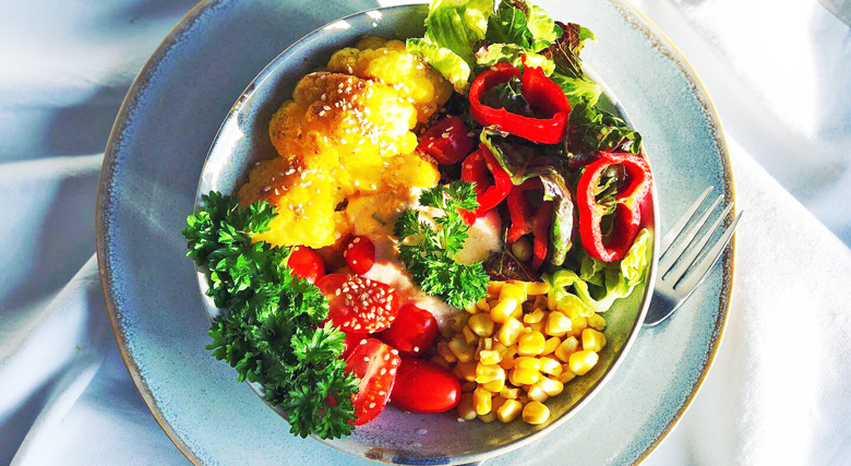 Buddha Bowl mit Blumenkohl