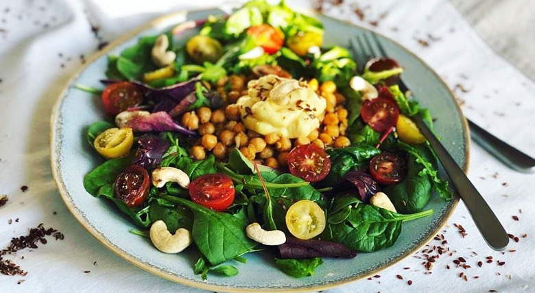 Wellness Mediterraner Mix-Salat