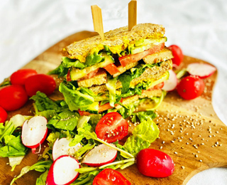 Wellness-Genuss: Veganes Sommer-Sandwich