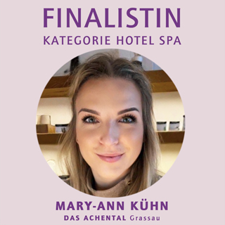 Spa Manager Awards 2023 Finalistin Mary-Ann Kühn - wellnessverband