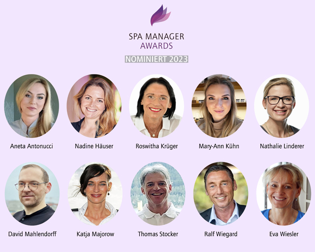 Spa Manager Awards 2023 nominiert Hotel Spa - wellnessverband