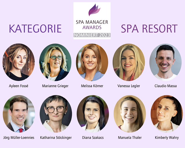 Spa Manager Awards 2023 nominiert Spa Resort - wellnessverband