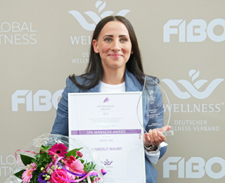 Spa Manager Awards 2024 Gewinnerin Kimberly Wahry - wellnessverband