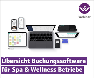 Webinar Buchungssoftware Spa & Wellness - wellnessverband